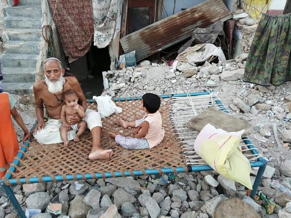 Pakistan demolished houses of Minority Mohajirs, Sindhis, Hindus and Christians on Eid day