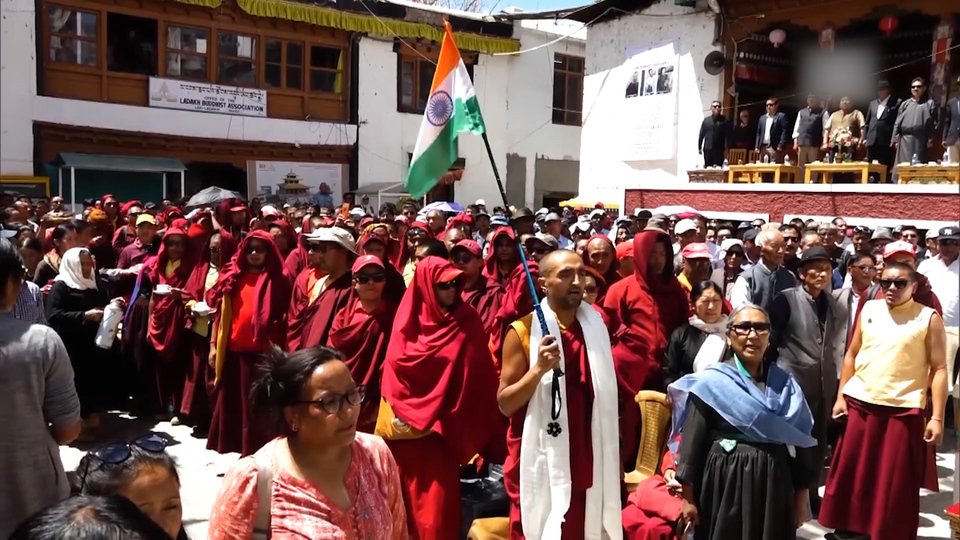 Ladakh Buddhist Association (LBA) organised a ‘thanksgiving’ post abrogation Article 370 and celebrate Ladakh's Union Territory status.