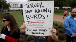 US President Trump Imposed Sanctions on Turkey for killing Kurds in Syria