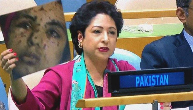 Incompetence of Imran, Bajwa and Qureshi : Maleeha Lodhi showed Palestinian photos as that of from Kashmir. Who gave her the photo? Is she made a scapegoat?