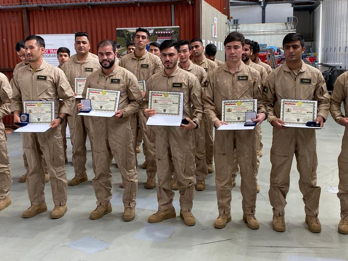  Six Afghan pilots graduate in Czech Republic on 15-October 2019. They will be playing an important part in fighting the Pakistan Backed Taliban Terrorists 