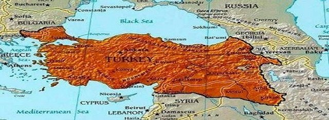 Map of Ottoman Empire - Imperialist Turkey dreams to rebuild 