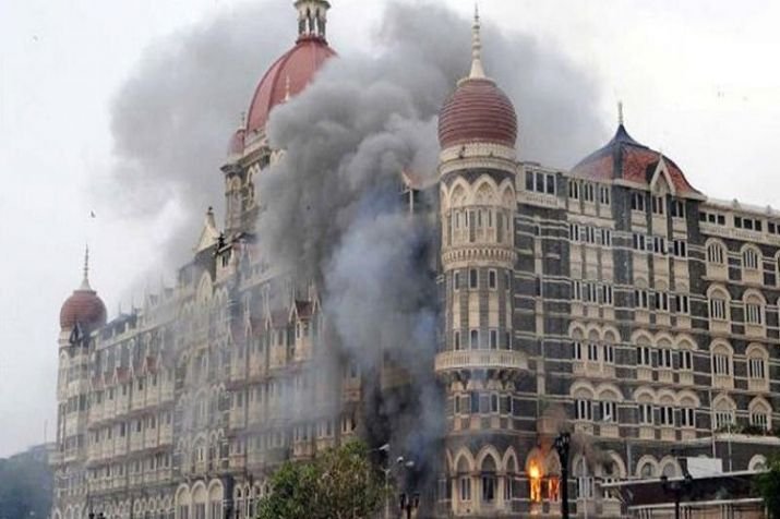 26/11 Terrorist attacks by Pakistani Terrorists on Hotel Taj in Mumbai, India.